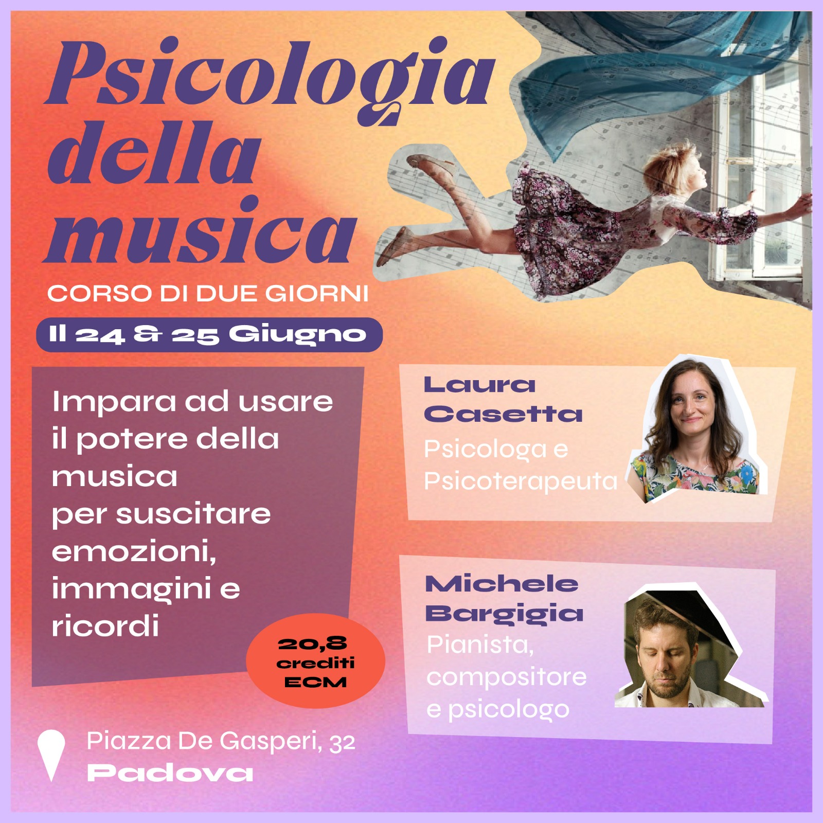 volantino psicologia della musica